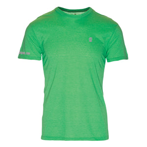 Open image in slideshow, Recycled Triblend Crew T-Shirt Green
