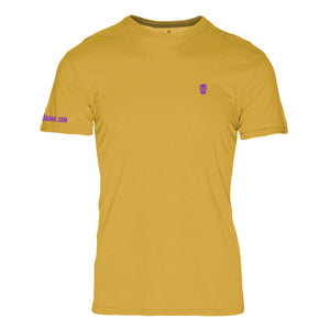 Open image in slideshow, Recycled Triblend Crew T-Shirt Maize Yellow
