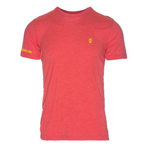 Open image in slideshow, Recycled Triblend Crew T-Shirt Red
